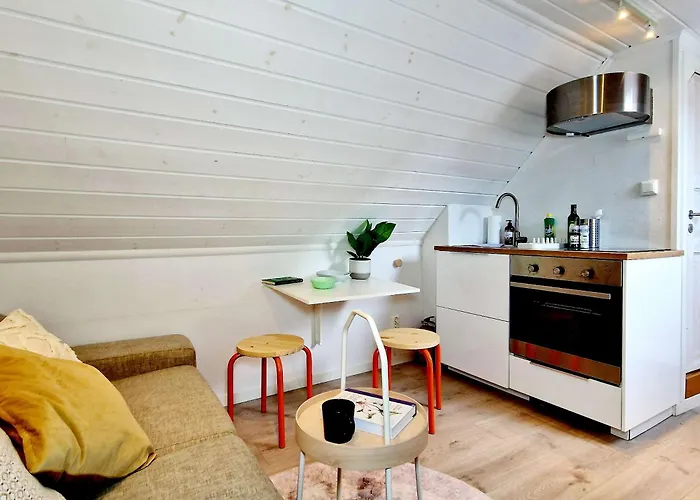 Cozy Loft With King Bed In The Middle Of Town Hébergement de vacances Bergen