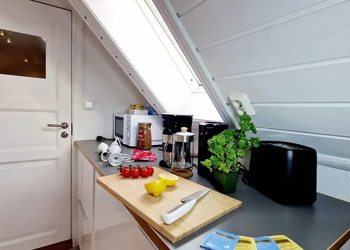 Hébergement de vacances Cozy Loft With King Bed In The Middle Of Town *
